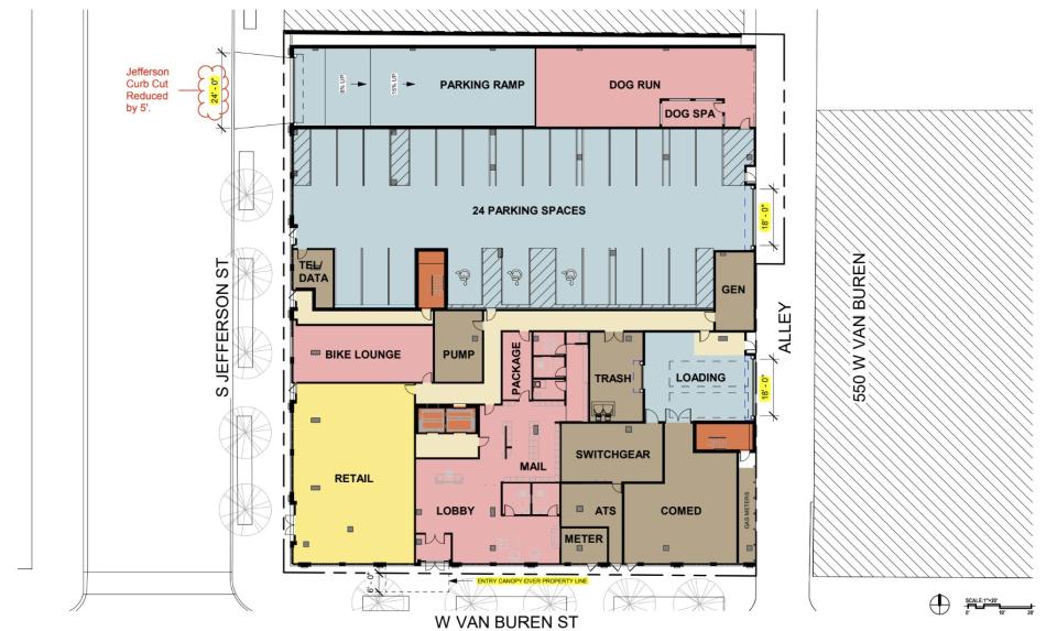 Permits are in the works for 566 W. Van Buren Urbanize Chicago
